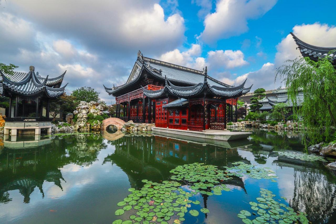 Royal Garden Hotel Shanghai-Free Shuttle To And From Disney & Pvg & Close Metro Line2 Easy To Sha New Expo Екстериор снимка