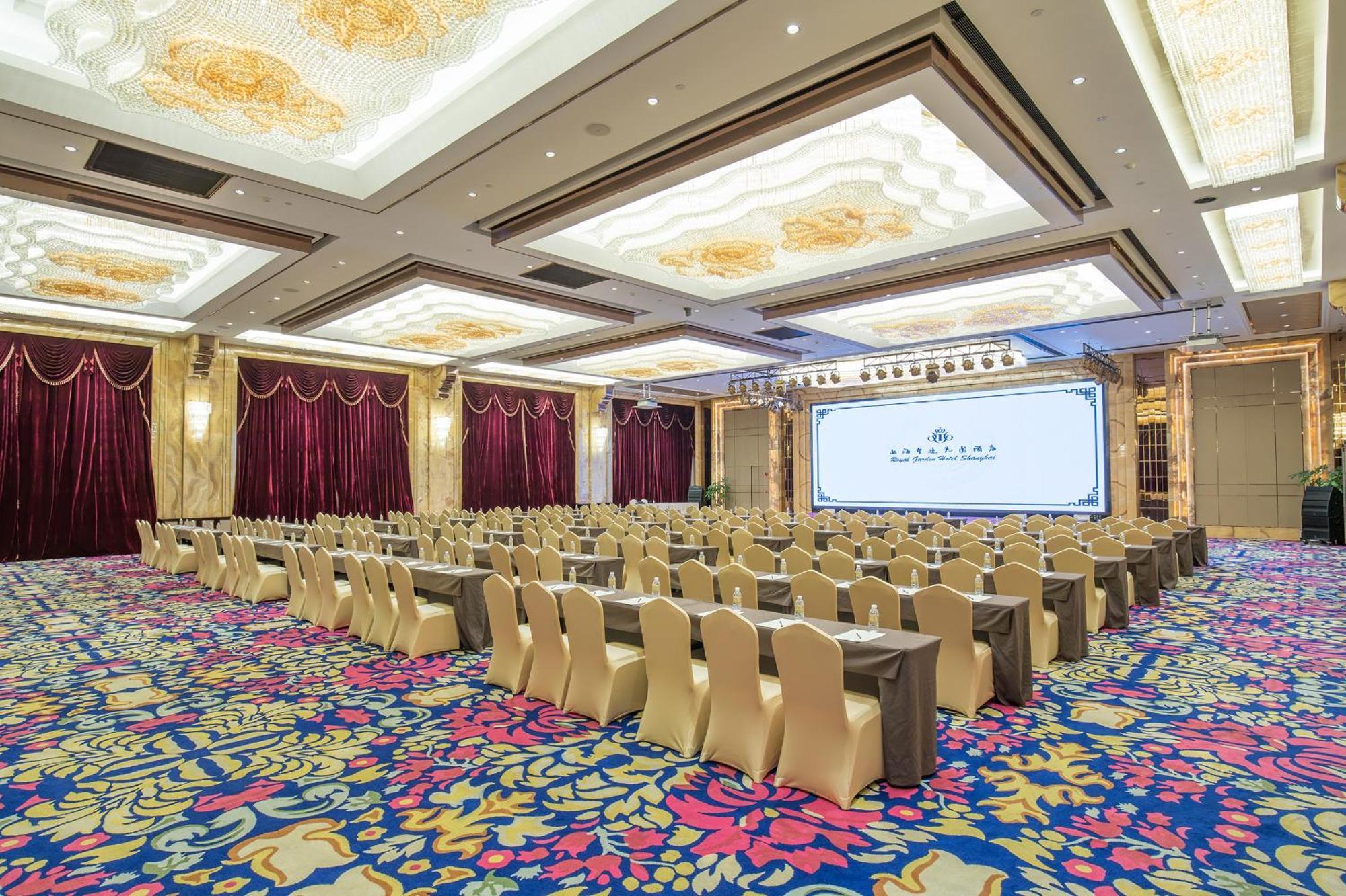 Royal Garden Hotel Shanghai-Free Shuttle To And From Disney & Pvg & Close Metro Line2 Easy To Sha New Expo Екстериор снимка