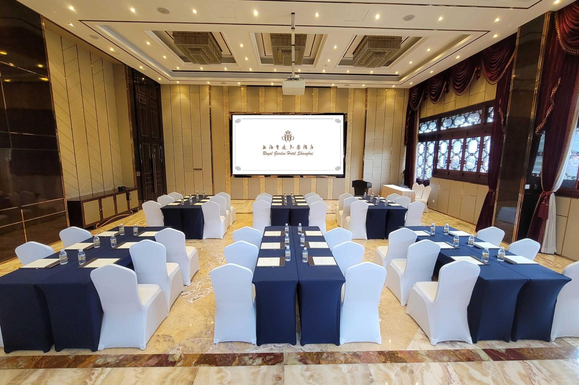 Royal Garden Hotel Shanghai-Free Shuttle To And From Disney & Pvg & Close Metro Line2 Easy To Sha New Expo Екстериор снимка